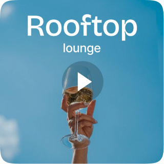 Rooftop lounge
